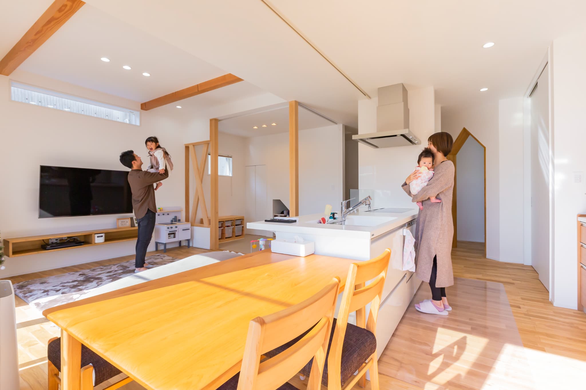 cozy house のキッチン施工事例